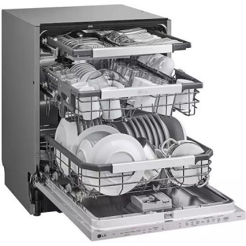 LG DB476TXS Πλήρως Εντοιχιζόμενο Πλυντήριο Πιάτων με Wi-Fi για 14 Σερβίτσια Π59.8xY81.5εκ.